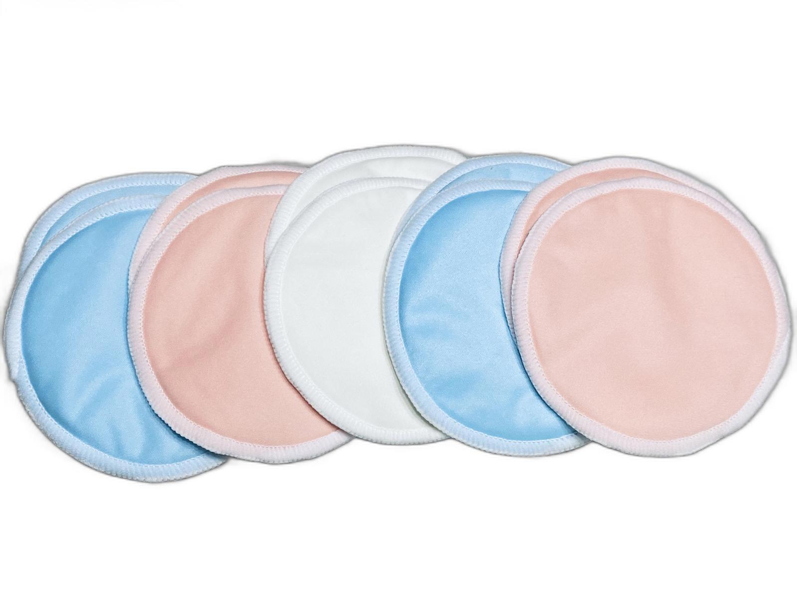 Lot 126 New Breastfeeding Nursing Pads Organic Cotton Reusable Large