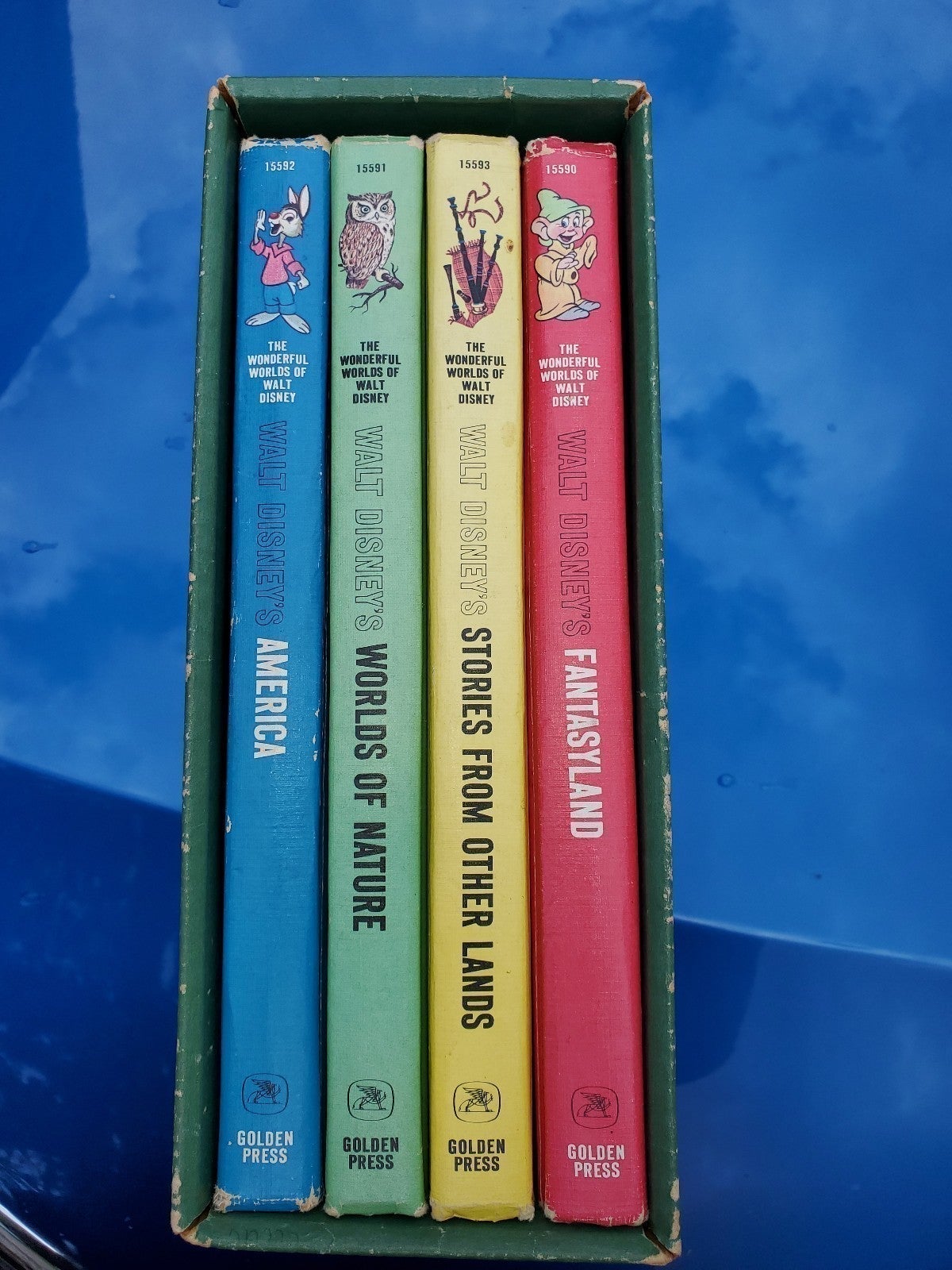 The Wonderful Worlds Of Walt Disney Box Book Set 1965