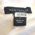 Ann Taylor Eyelet Lace Floral V Neck Short Sleeve Cotton White Mini Dress Size 8