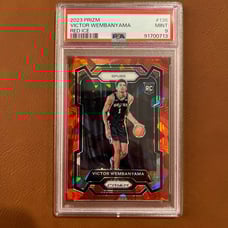 Victor Wembanyama - PRIZM RED ICE RC - PSA 9 - SPURS
