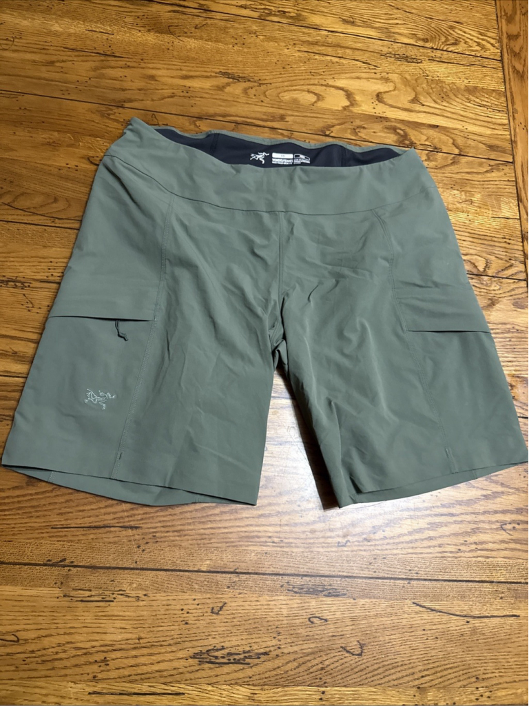 Arcteryx Bird Logo Tracking Shorts SZ 10 Arc'teryx S77