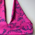 Skatie• ‘Lacey’ Bikini Top Hollywood Print