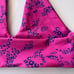 Skatie• ‘Lacey’ Bikini Top Hollywood Print