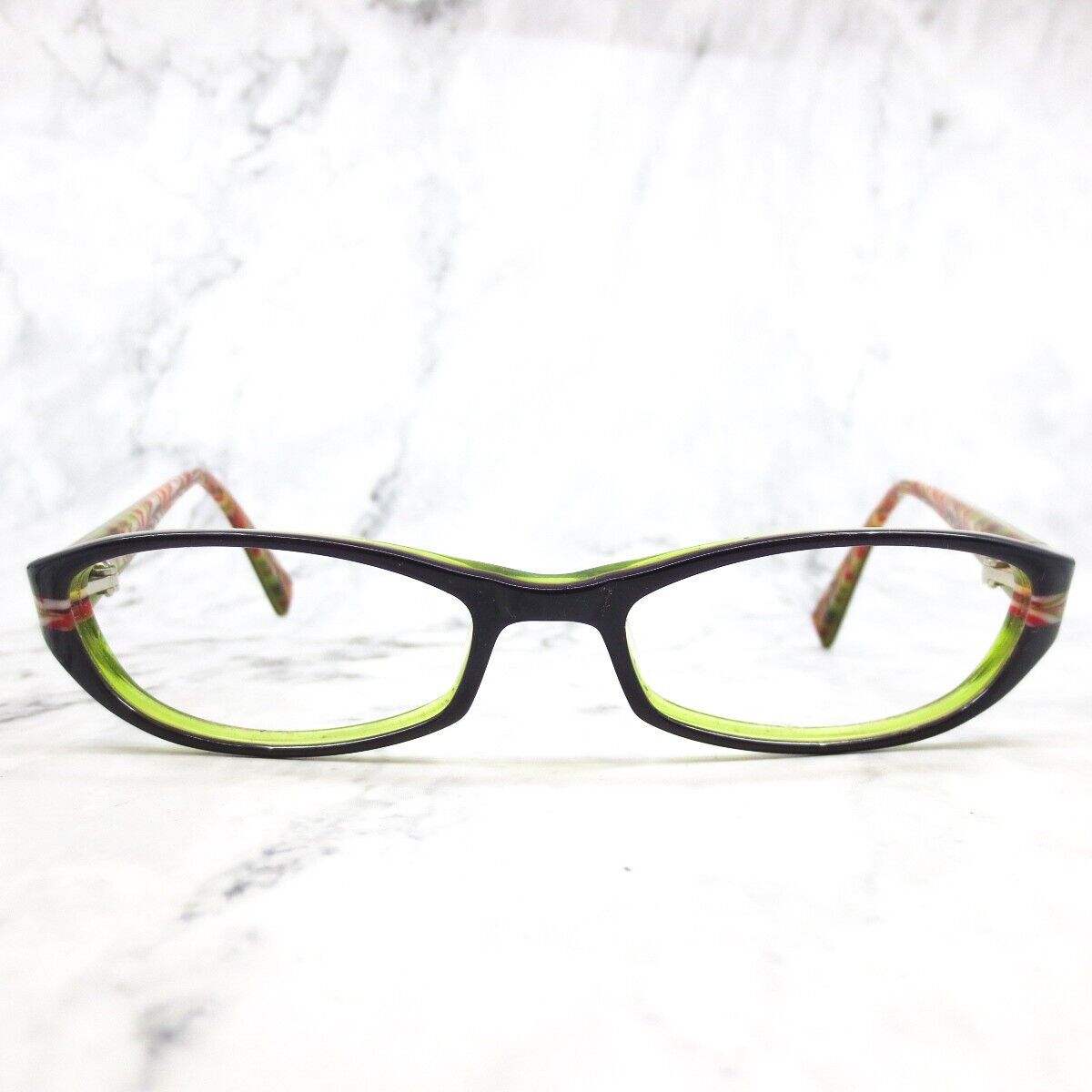 Prodesign Denmark Eyeglasses Frame 1672-C.3932 Women Black Floral Wrap 50-16-130