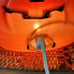 Vintage Blowmold Pumpkin Lights Up