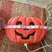Vintage Blowmold Pumpkin Lights Up