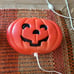 Vintage Blowmold Pumpkin Lights Up