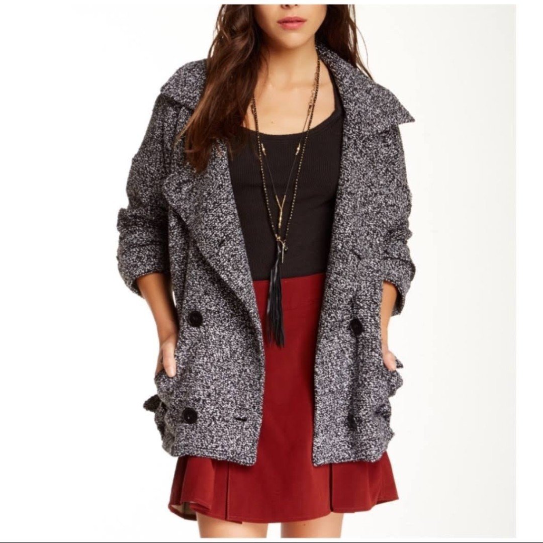 Free People sweater coat