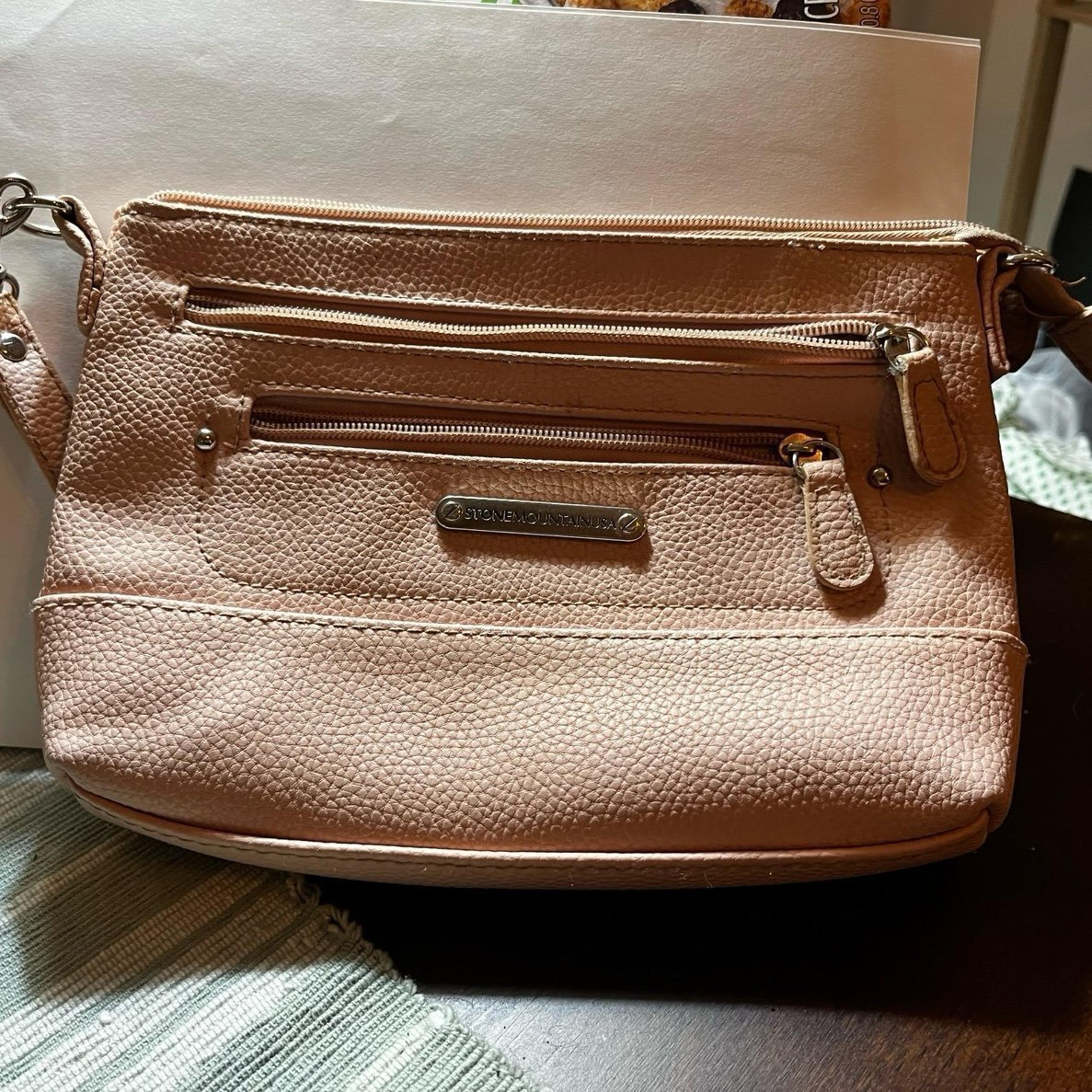 Stone Mountain clutch with strap