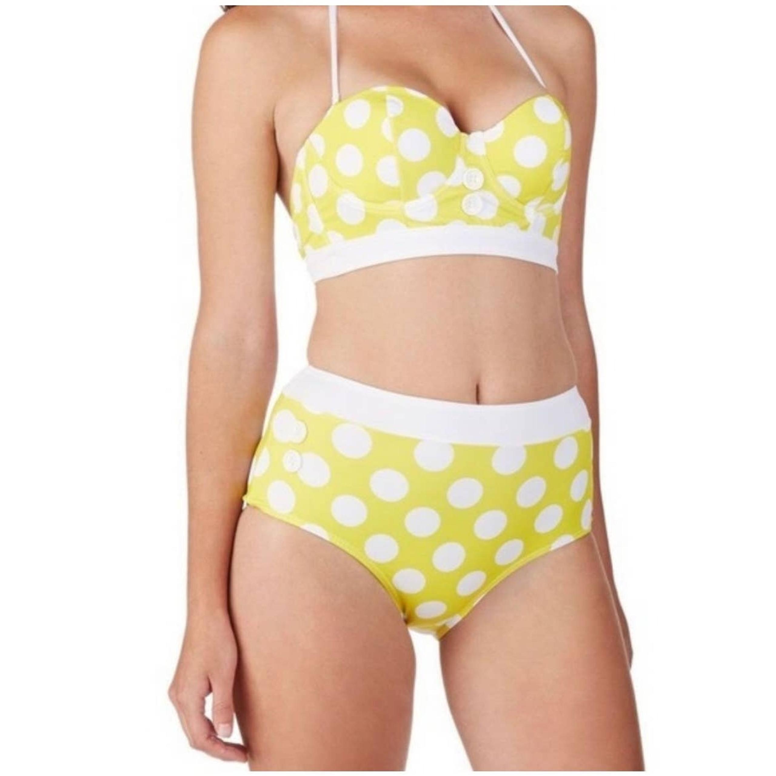 ModCloth Allihop Polka Dot Bikini Bottom