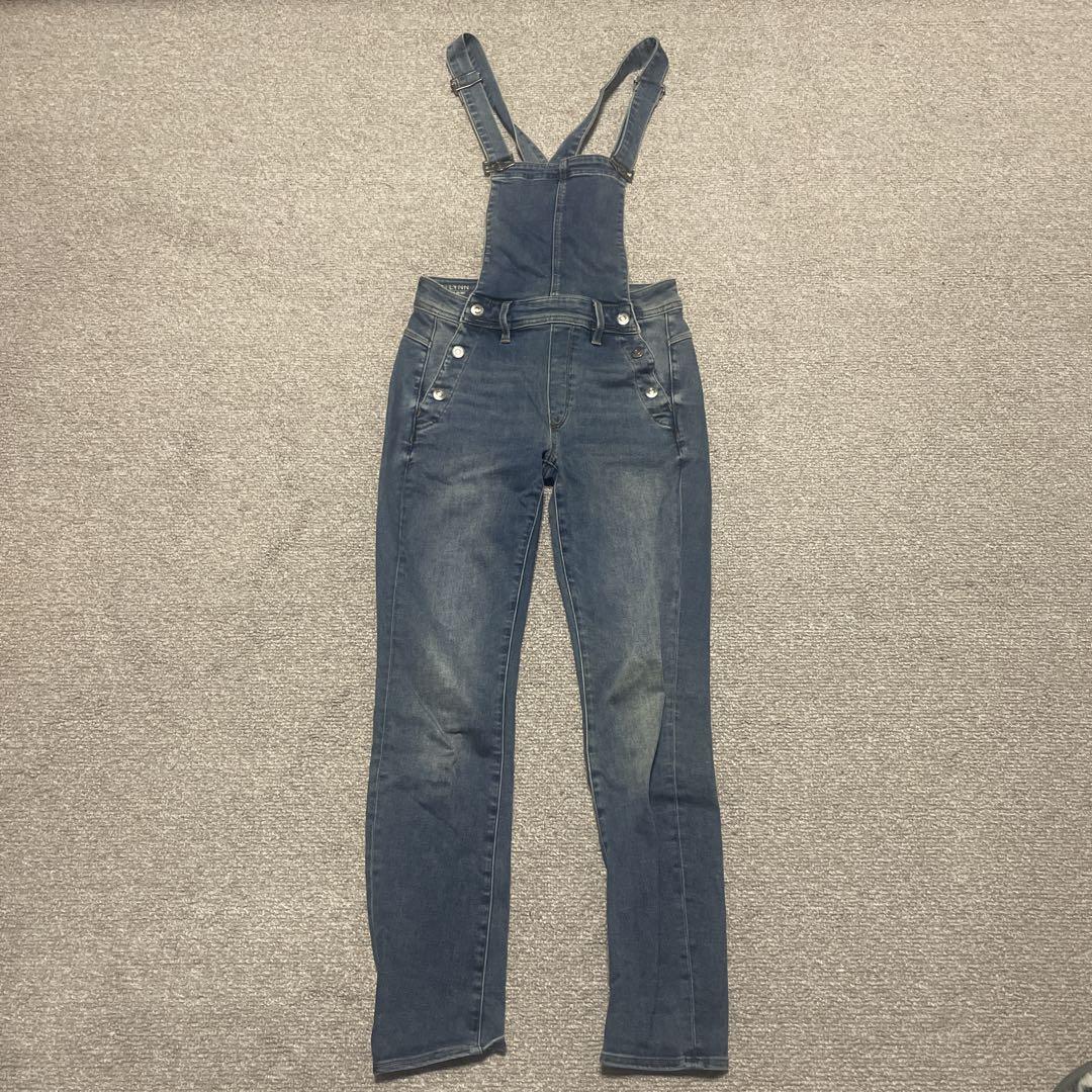 G-STAR LYNN HIGH SKINNY Salopette Dark Blue US24
