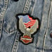 Vintage Levi’s 90s orange tab Sherpa lined denim jacket USA men’s large
