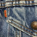 Vintage Levi’s 90s orange tab Sherpa lined denim jacket USA men’s large
