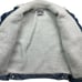 Vintage Levi’s 90s orange tab Sherpa lined denim jacket USA men’s large