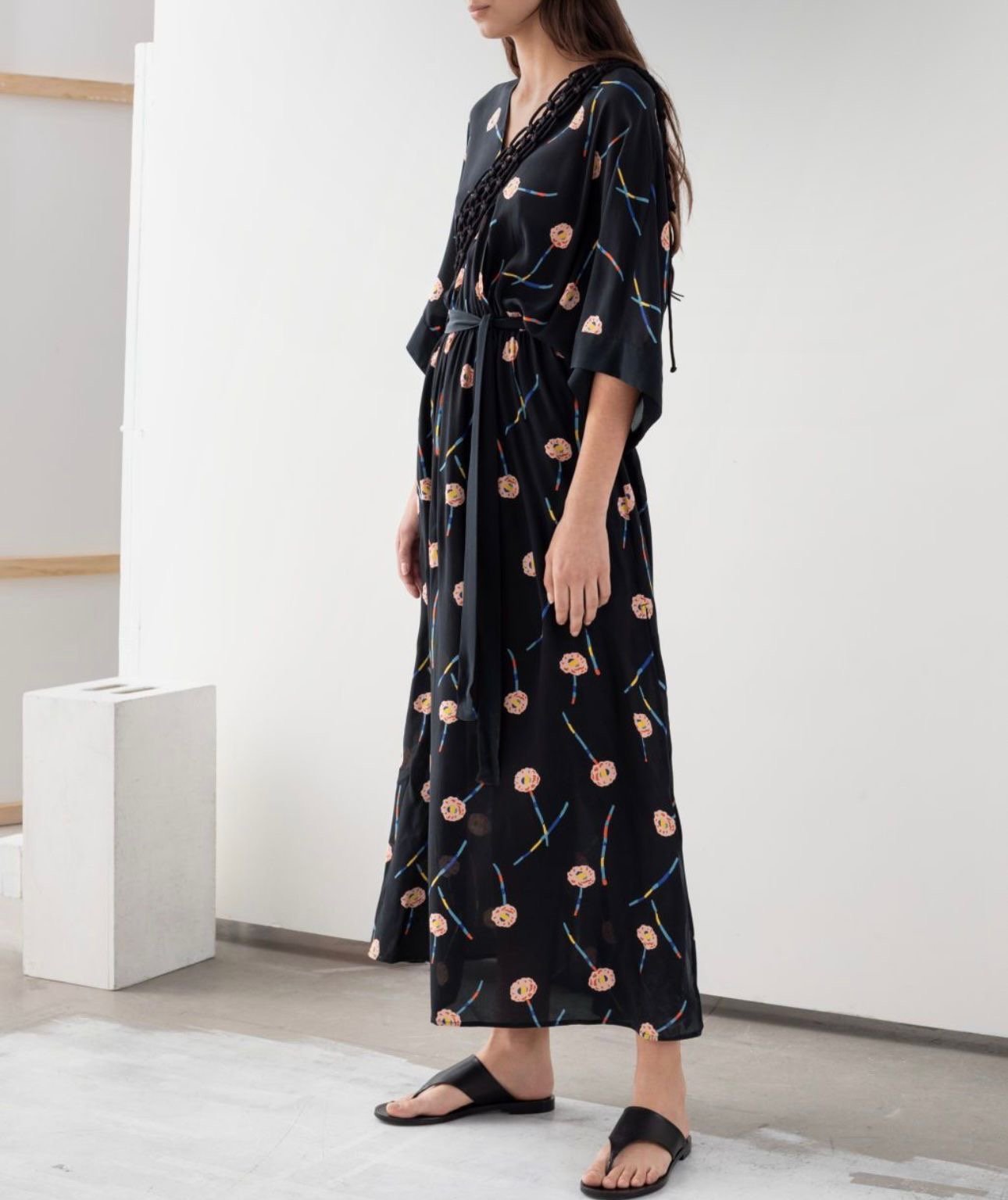 NWT Other Stories Capsule Kaftan Dress Size 10