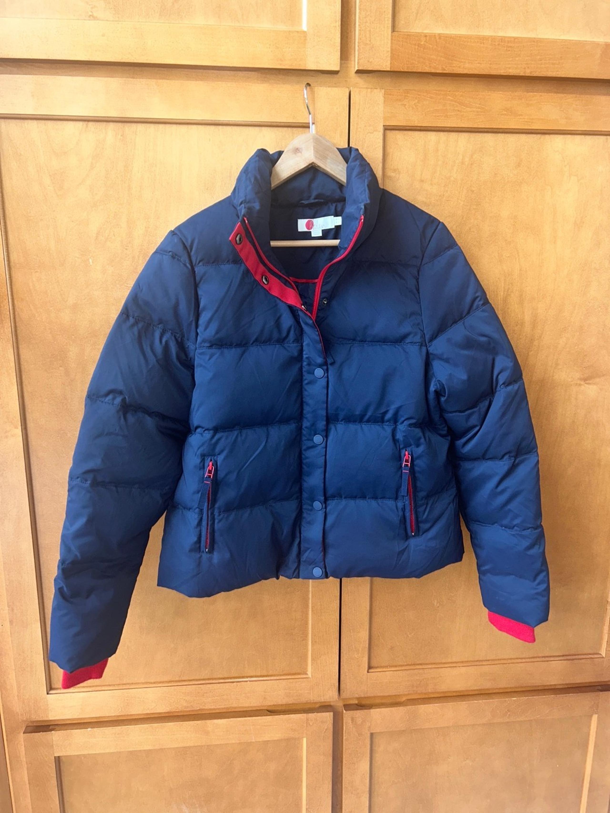 Boden Caddick Down Navy Blue Puffer Jacket - Women’s Size 12