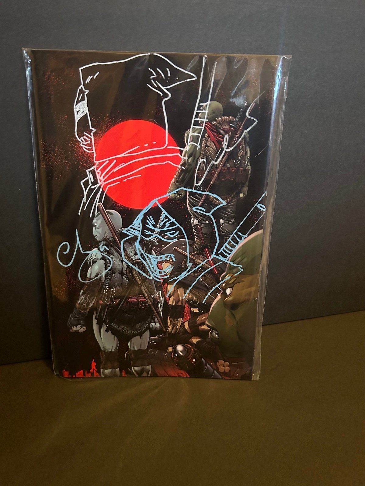 TMNT: The Last Ronin II #1 RE (2 Remarques and 2 signature by Escorza Brothers