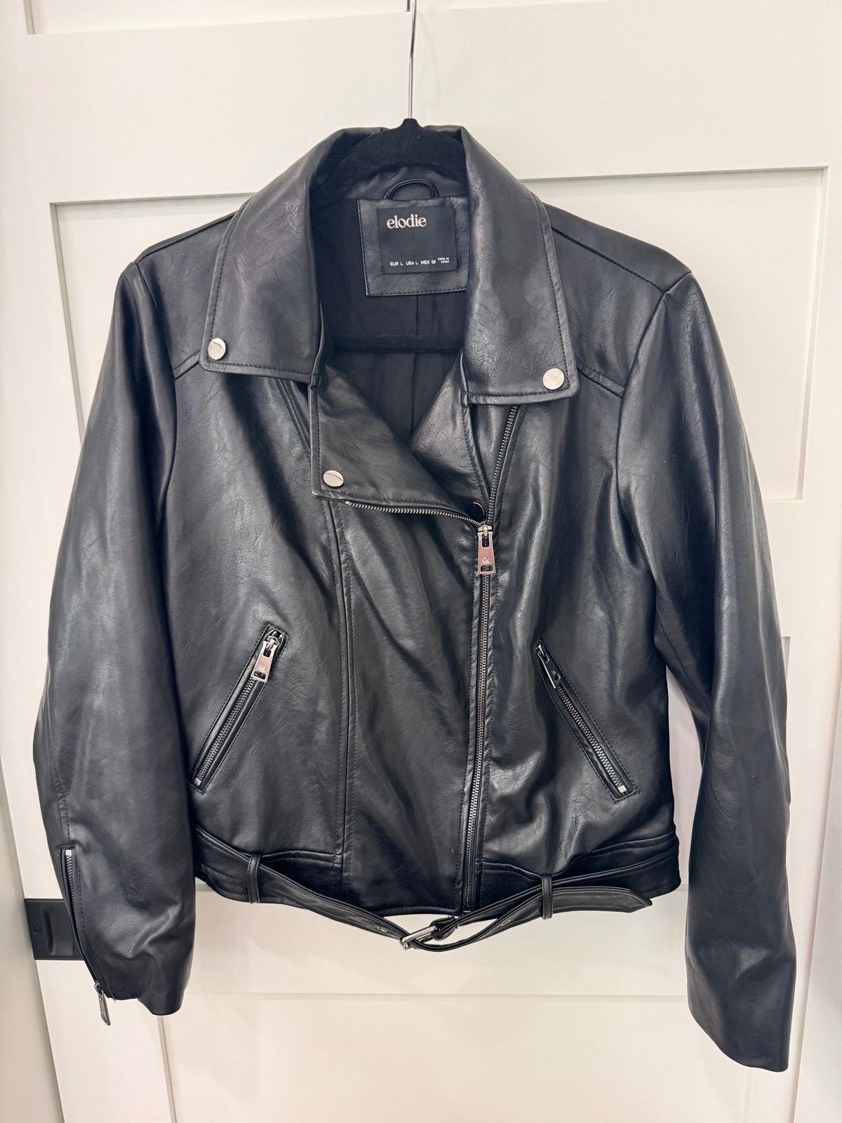 Elodie Faux Leather Jacket