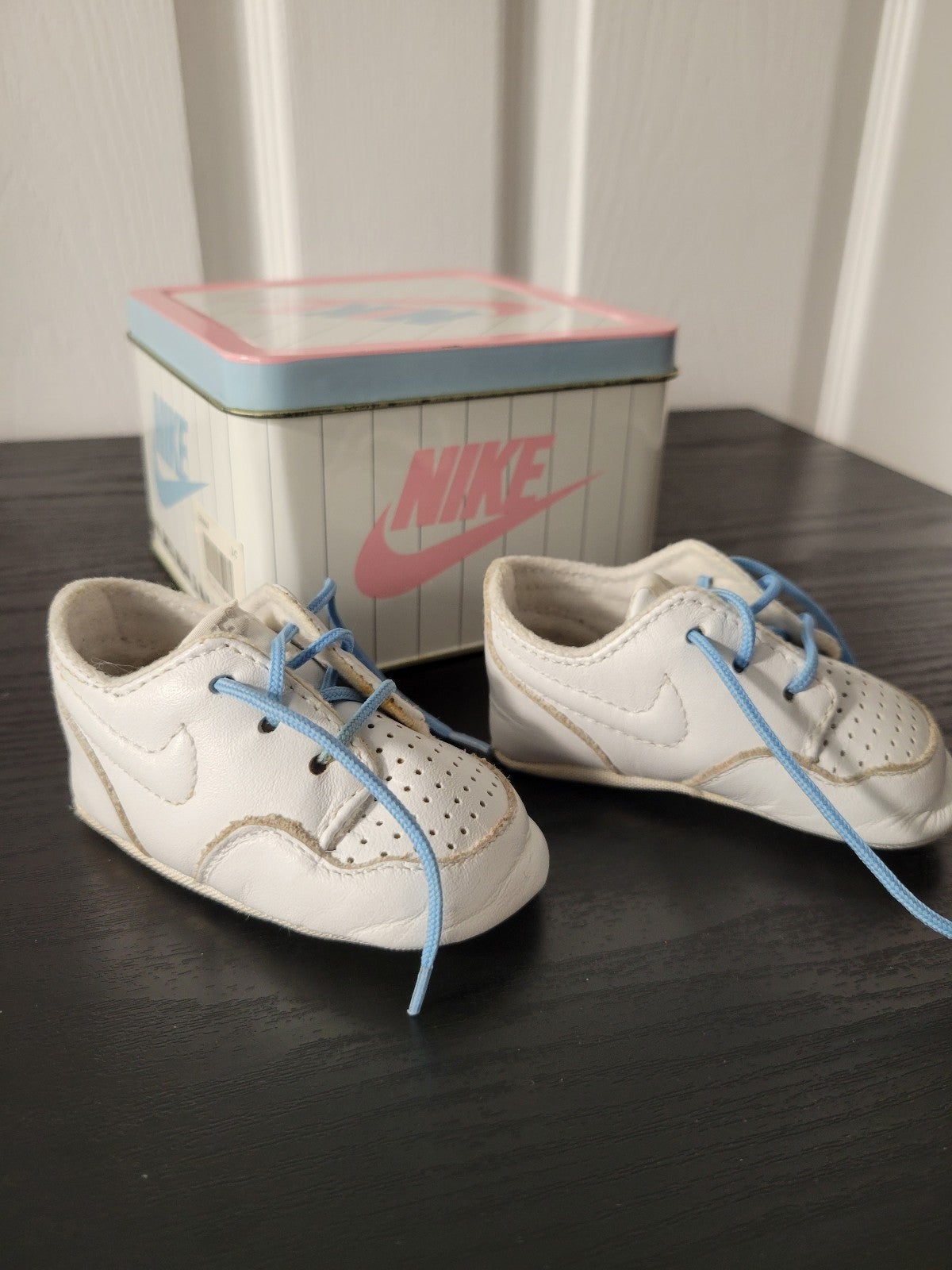 1990 NIKE SWEET DREAM II BABY SHOES - SIZE 1