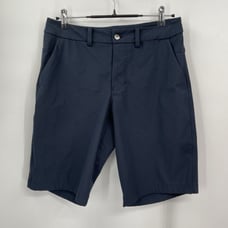 Lululemon Men's 30 Commission Chino Shorts 10 Inseam Navy Blue