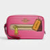 Coach Dempsey Boxy Cosmetic Case 20 With Trompe L'oeil Print