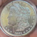 Morgan Silver Dollar1881s DMPL,GEM, CHOICE,BLAZZER, WHT SATINY FIELDS