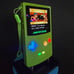 AMOLED Gameboy Color Kiwi Green Console Mod