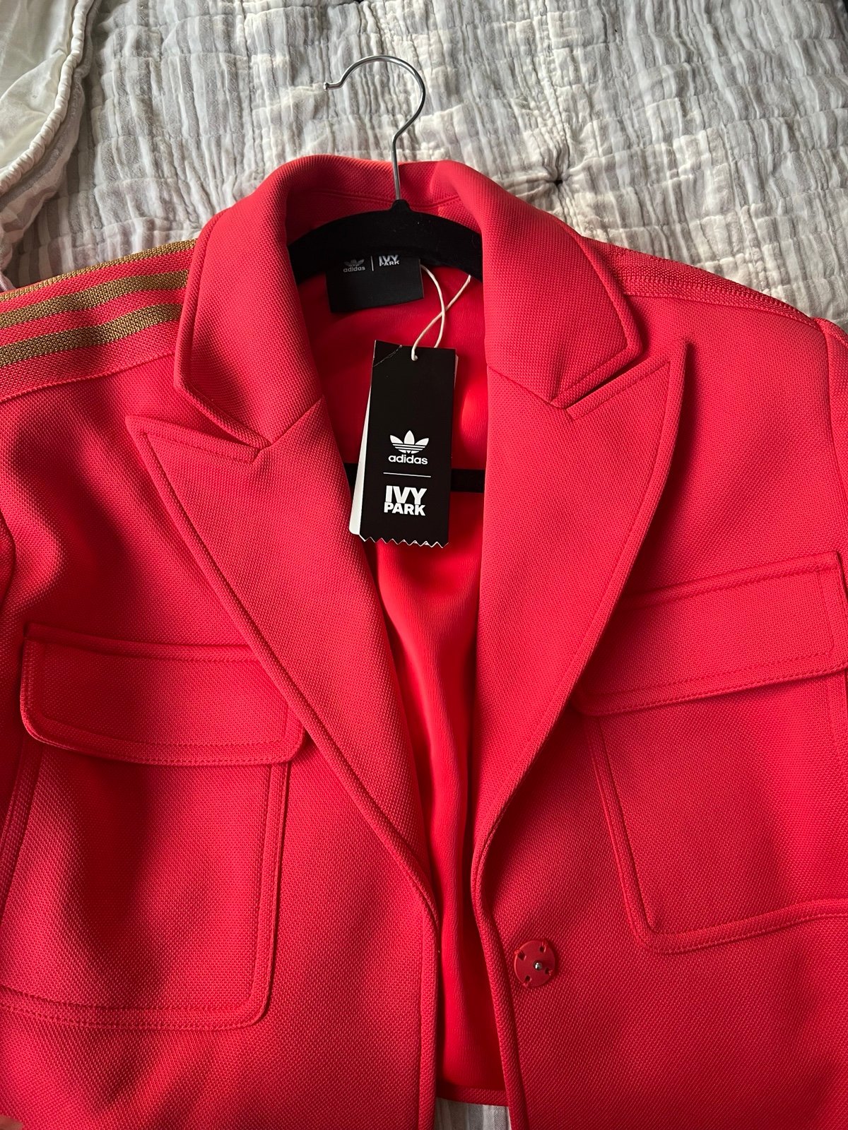 Adidas x Ivy Park by Beyonce Cropped Suit Blazer