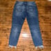 Silver Aiko skinny distressed 31x25 destroyed jeans