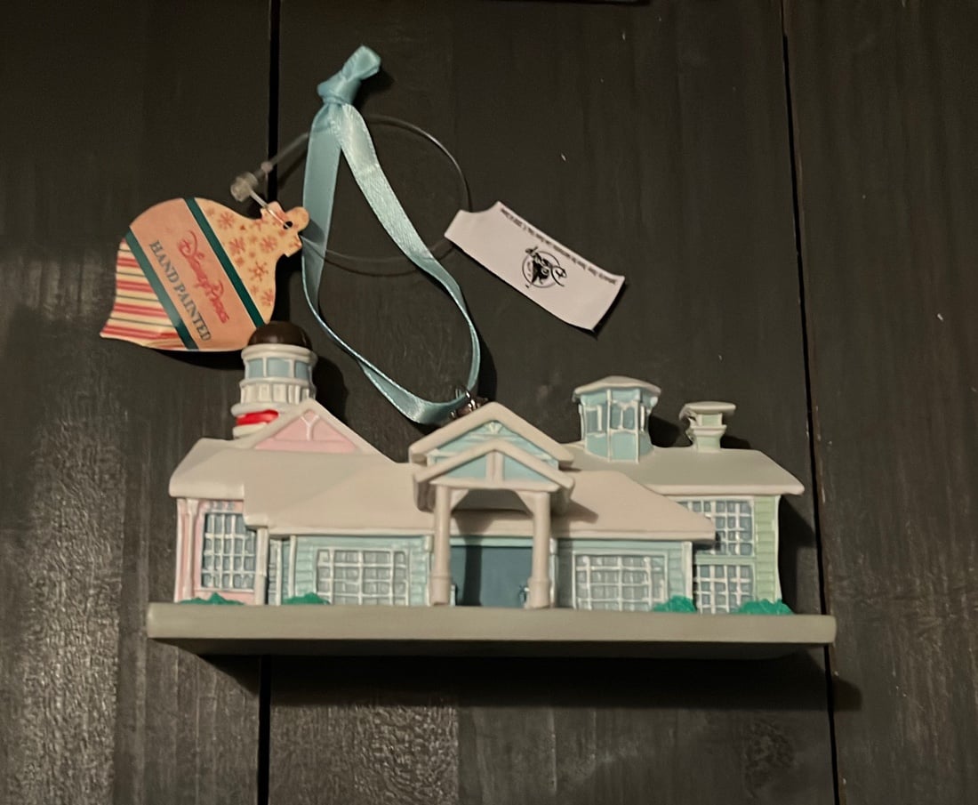 Disney World Old Key West Resort 3D Model Christmas Ornament