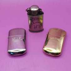 Vintage Trio of Camel Lighters