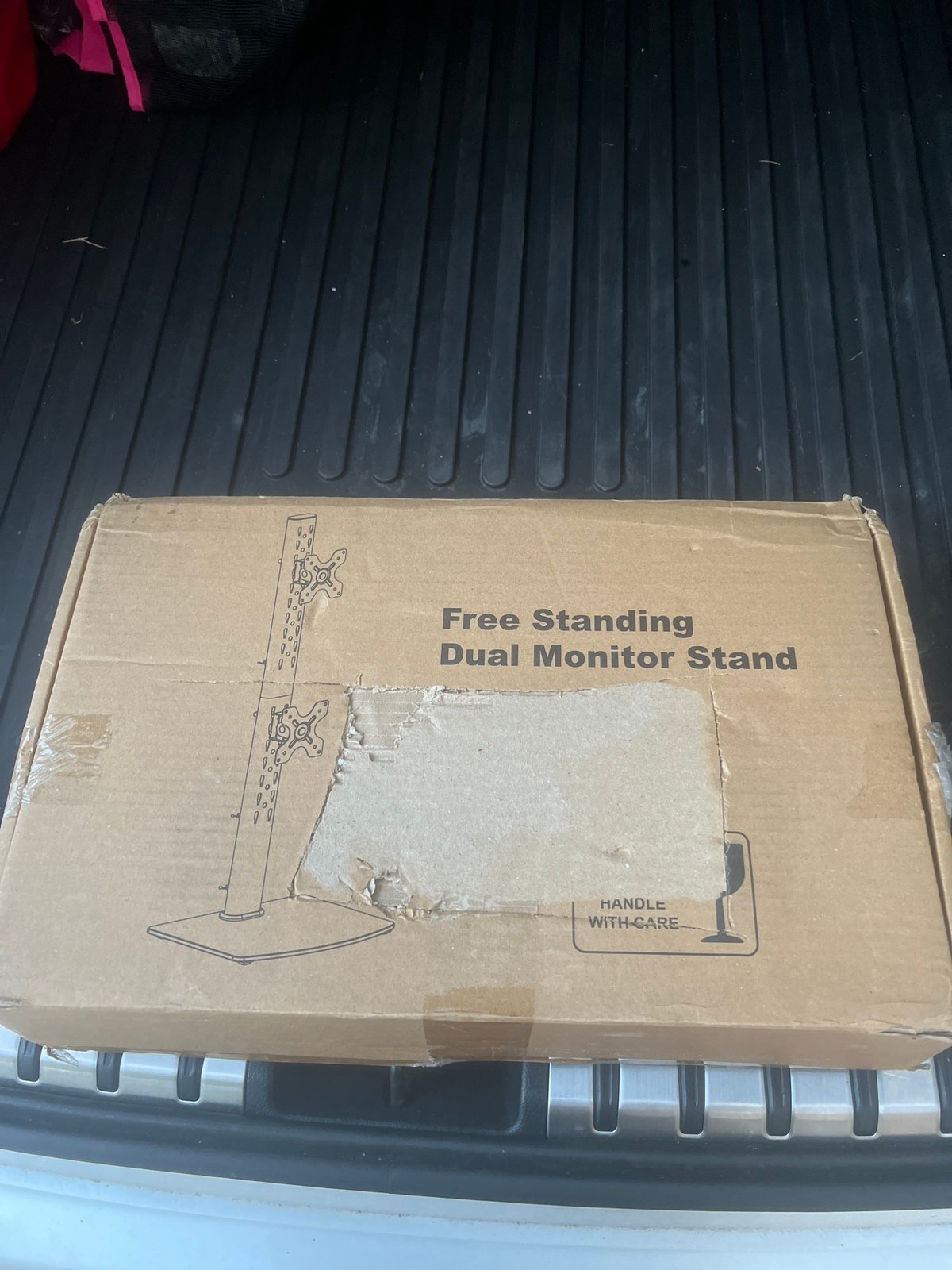 dual monitor stand