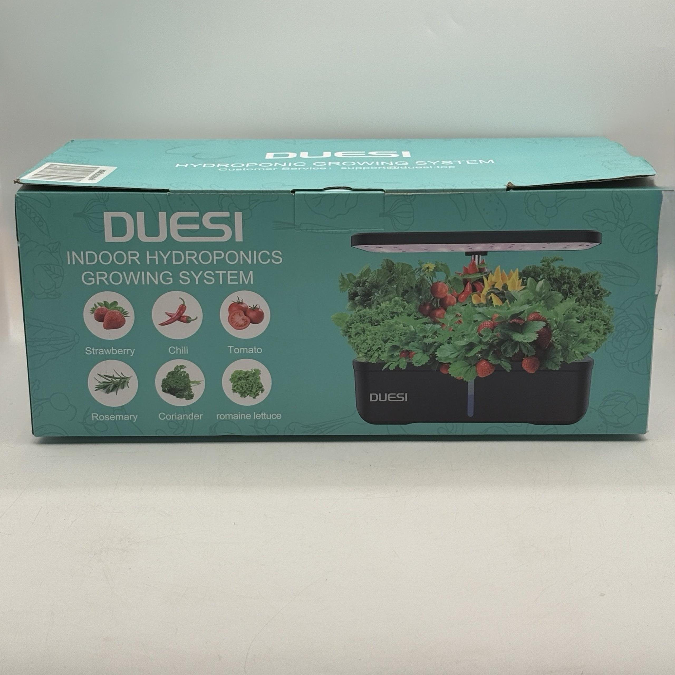 DUESI 12 Pods Hydroponics Growing System  Indoor Garden READ.***