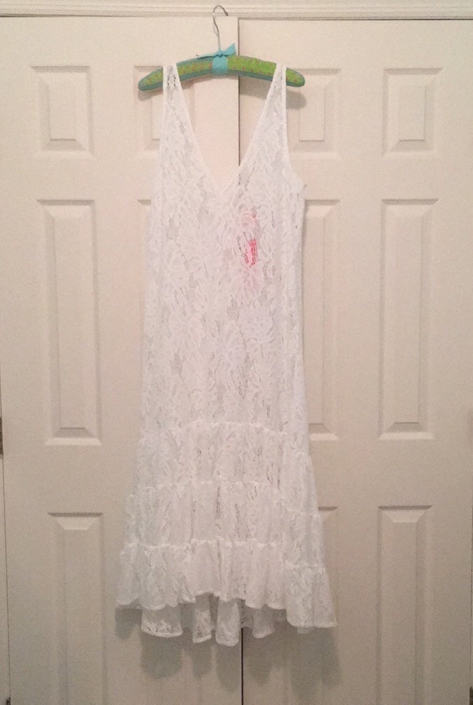 NWT Lilly Pulitzer Finnley Lace Coverup XL