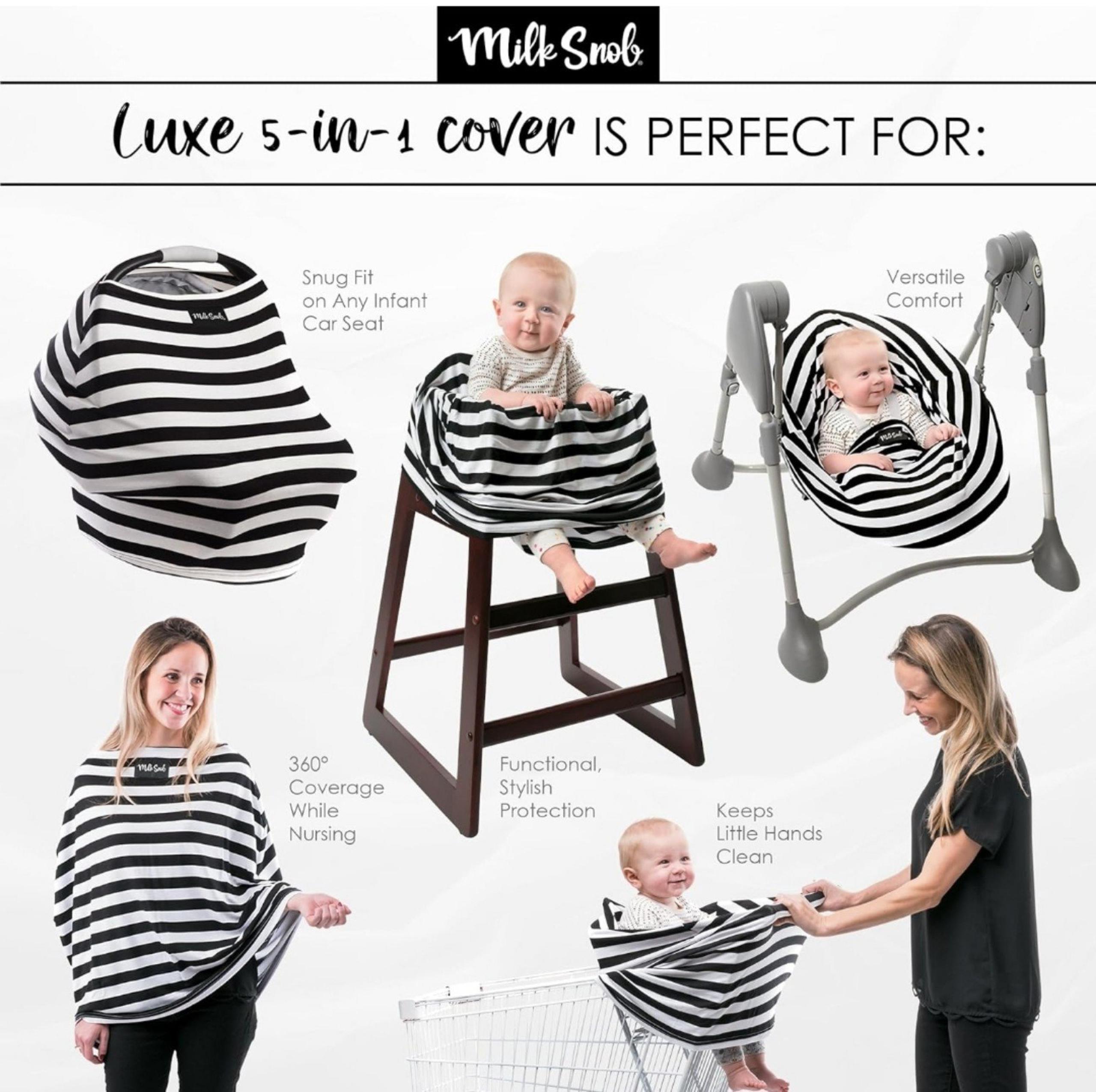 Milk snob breastfeeding, car seat cover