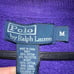 Vintage Polo Ralph Lauren Full Zip Hoodie LSU size M