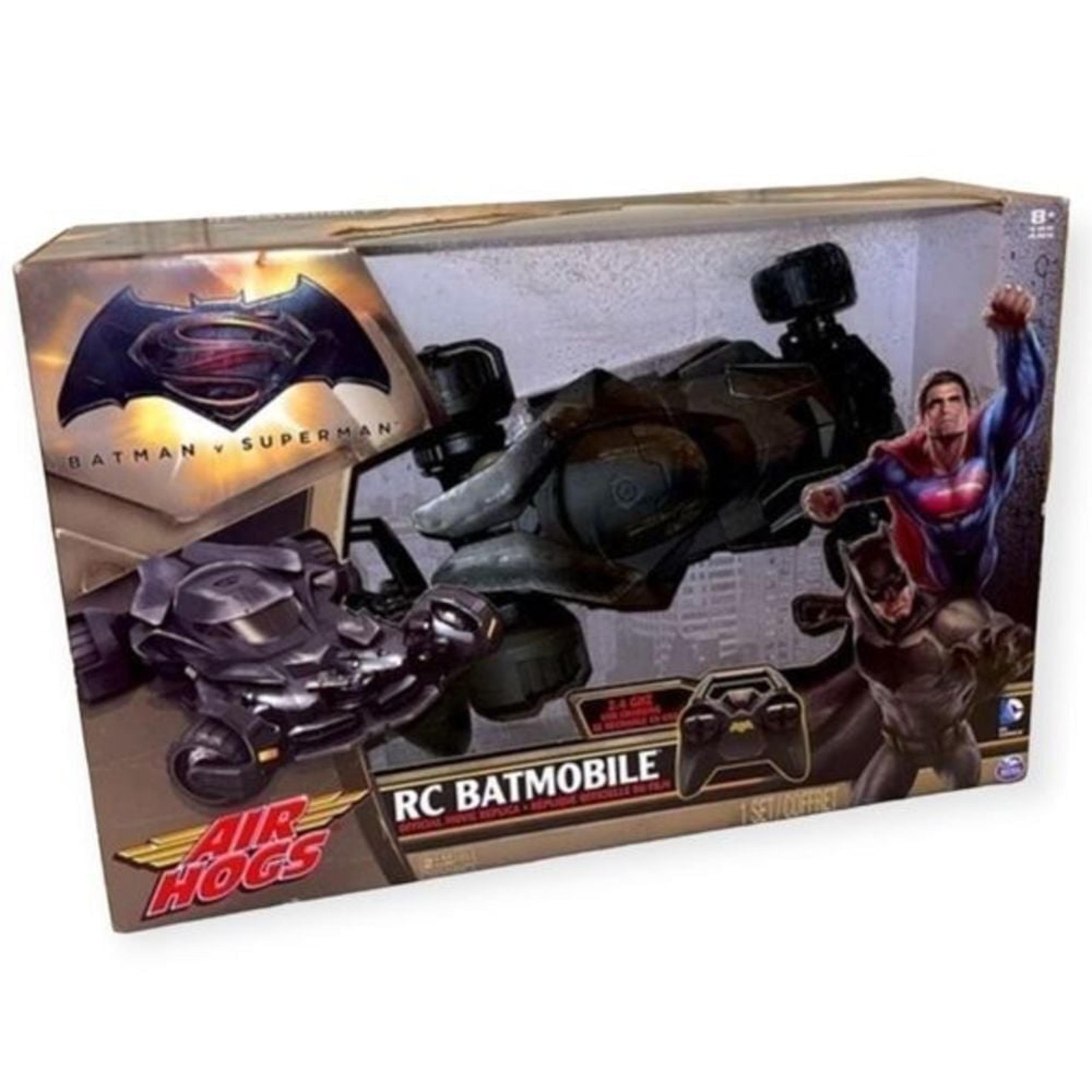RC Official Movie Replica Batmobile Light Up Remote Control in Unopened Box