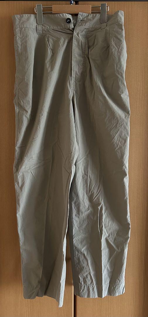 MHL. Beige Wide Leg Pants, Size M