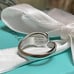 Tiffany & Co. Elsa Peretti Full Heart Ring in Sterling Silver size 6.5 485