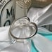 Tiffany & Co. Elsa Peretti Full Heart Ring in Sterling Silver size 6.5 485