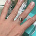 Tiffany & Co. Elsa Peretti Full Heart Ring in Sterling Silver size 6.5 485