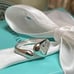 Tiffany & Co. Elsa Peretti Full Heart Ring in Sterling Silver size 6.5 485