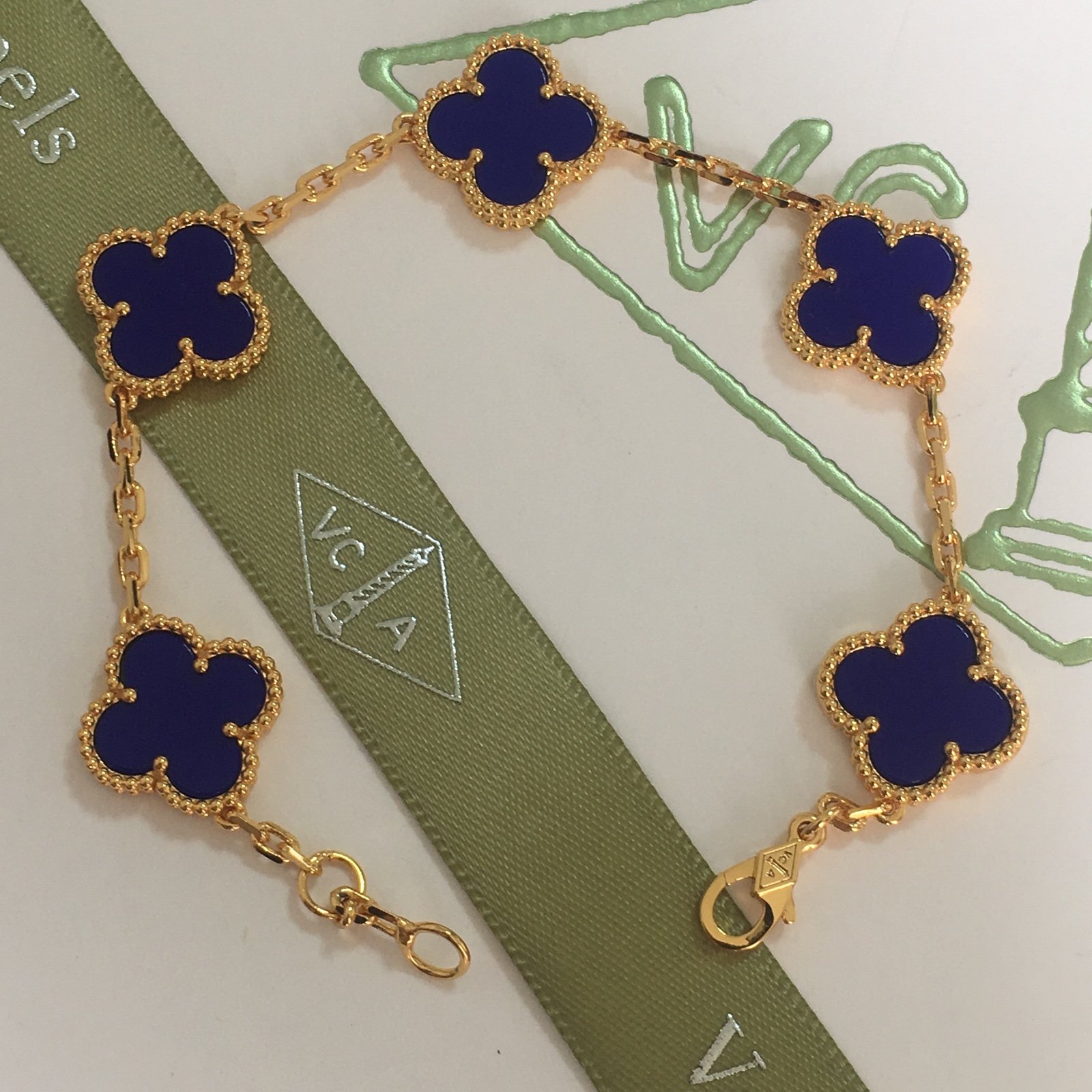 Blue Lapis Lazuli Bracelet