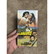 Laawaris Vintage Shine Star Video Putlibai Mehra Bollywood Movie Rare VHS Tape