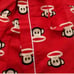 Vintage Paul Frank Womens Robe, Julius, Red, XS