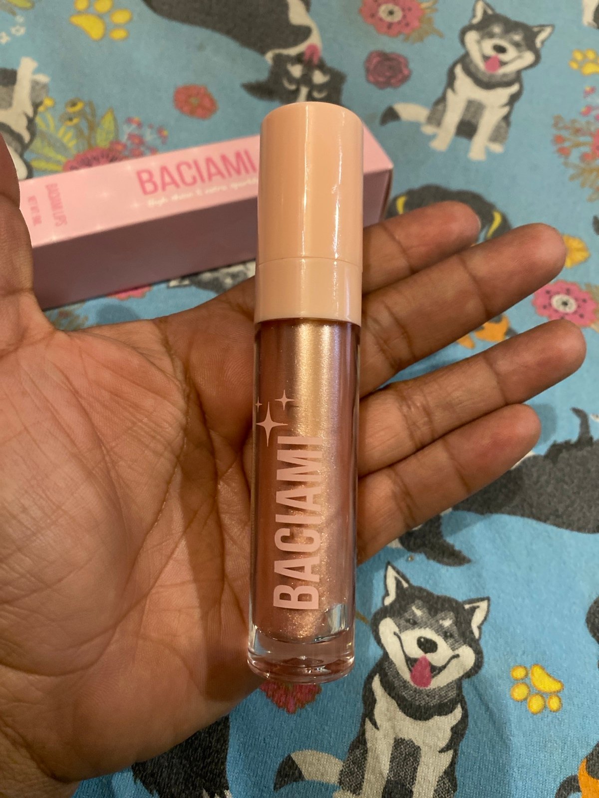 Baciami Lips Glitter Bomb High Shine & Extra Sparkly Lipgloss Lip Color
