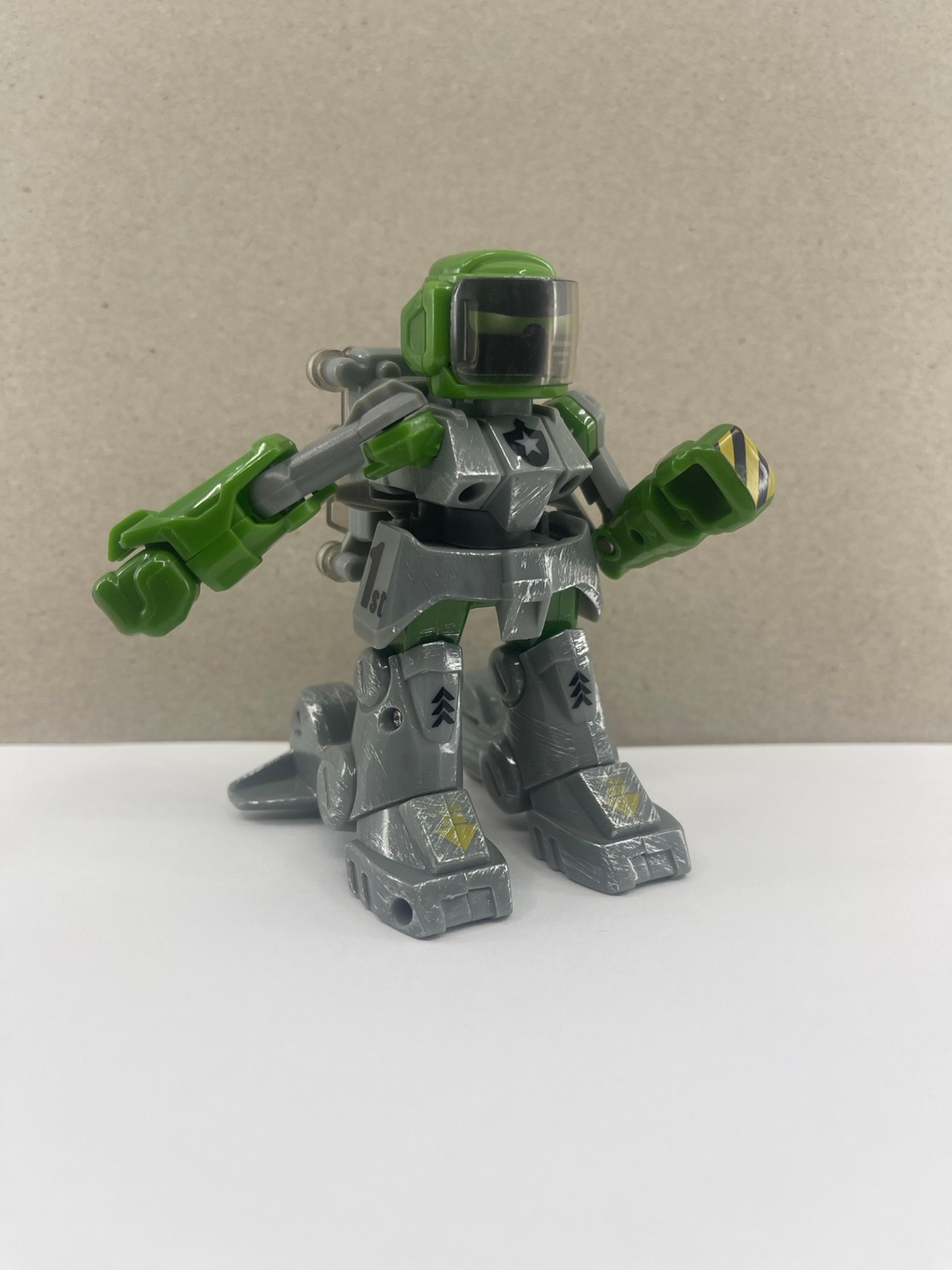 Battroborg Battling Robot Green Action Figure TOMY