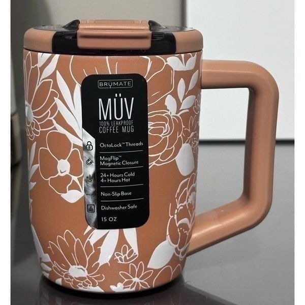 NWT Brumate LIMITED EDITION Müv 15oz, SANDSTONE BLOOM