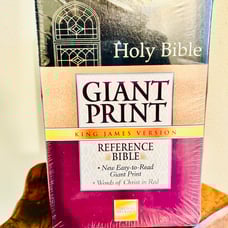 Giant Print King James Bible