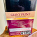 Giant Print King James Bible